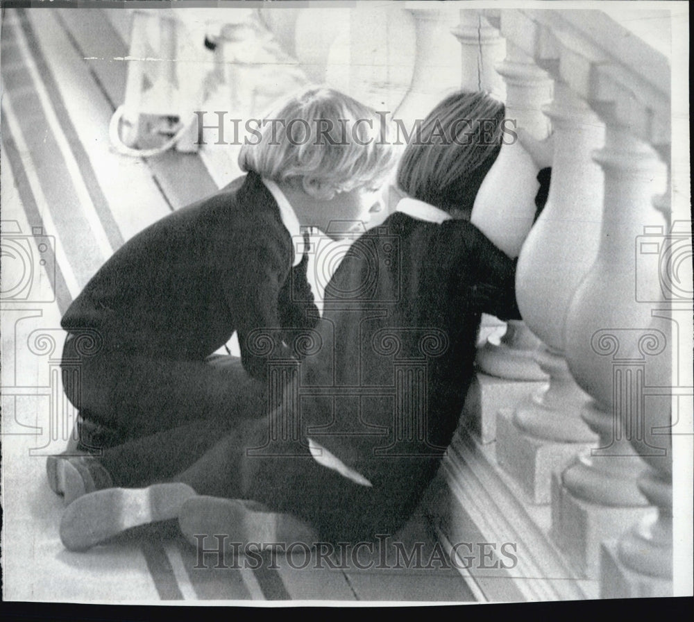 1974 Queen Margrethe Prince Frederik Joachim Fredensborg Denmark - Historic Images