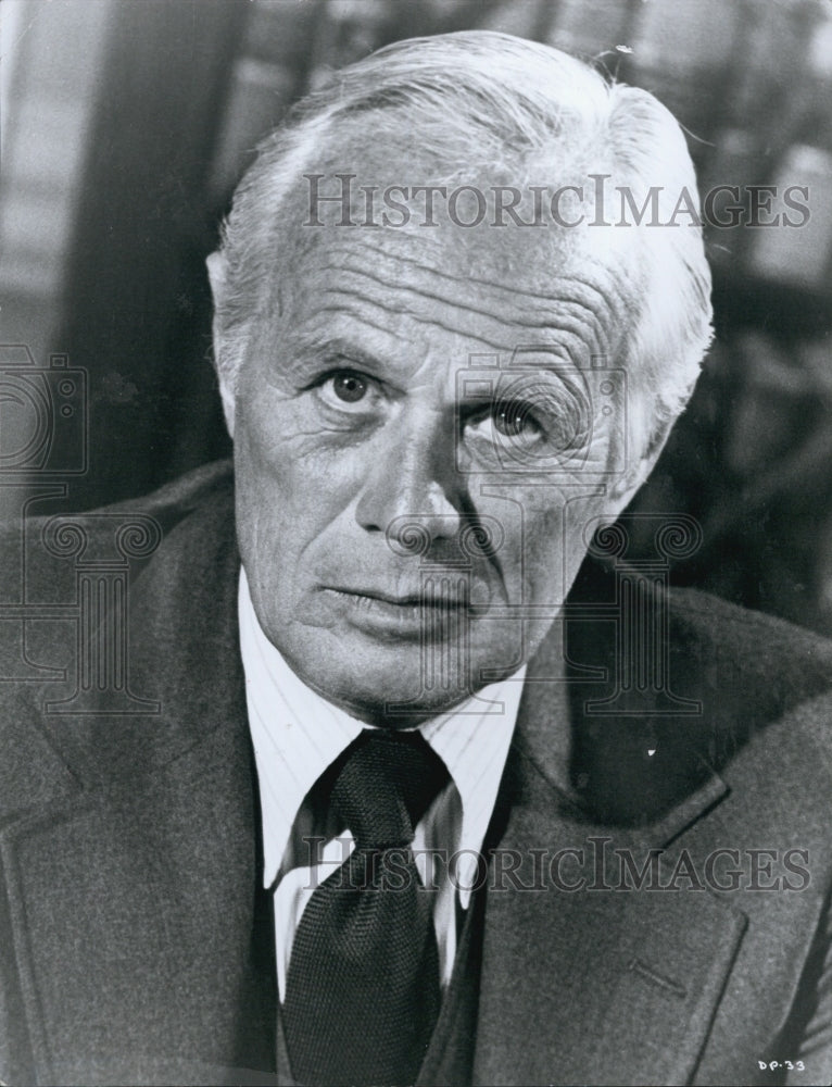 1976 Press Photo Actor Richard Widmark - Historic Images