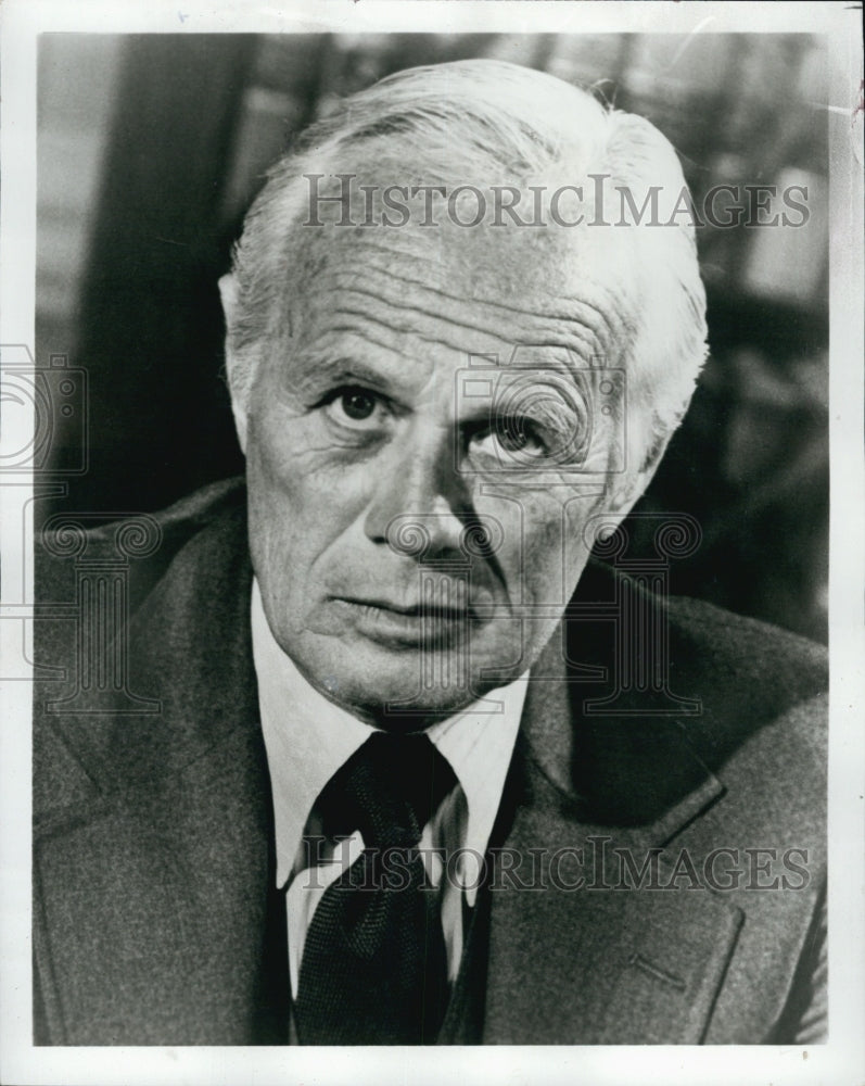 1977 Press Photo Richard Widmark - Historic Images