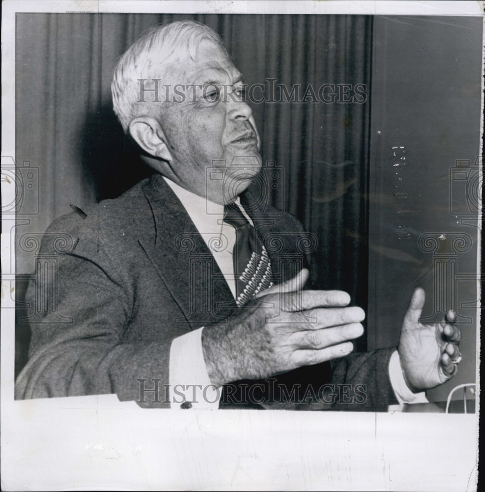 1954 Press Photo Secretary of Defense Charles Wilson - Historic Images