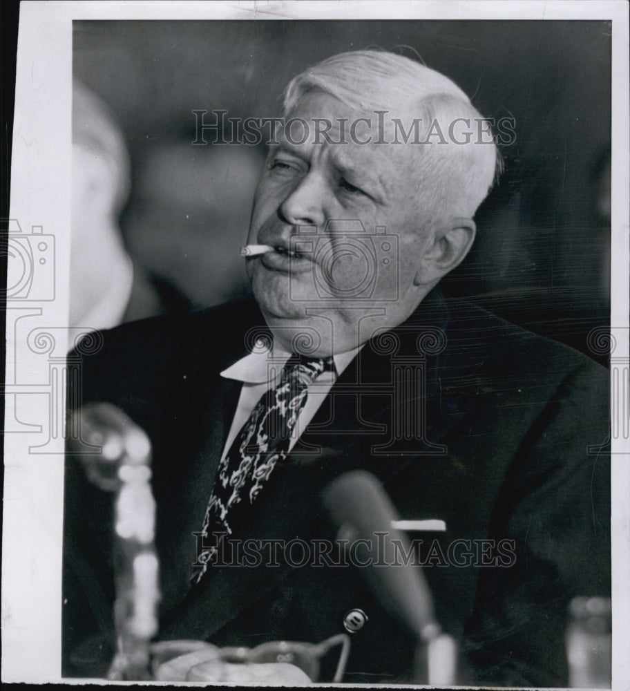 1954 Press Photo Secretary of Defense Charles Wilson - Historic Images