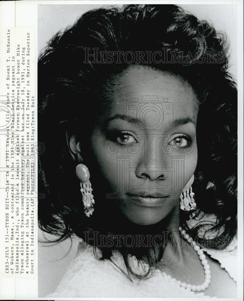 1993 Press Photo A picture of Neomi McKenzie - Historic Images