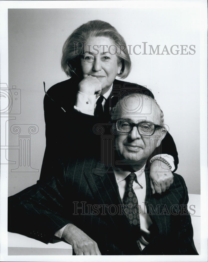 Press Photo Joan Helpern David Helpern Shoe Designers - Historic Images