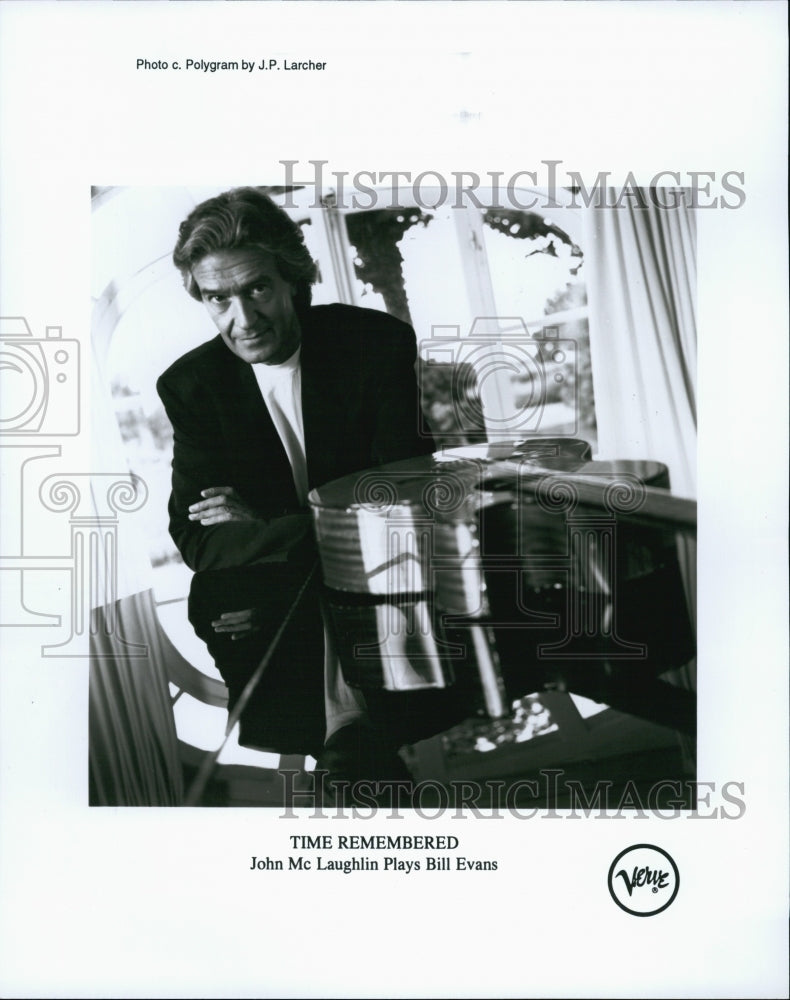 1999 Press Photo Time Remembered John McLaughlin Plays Bill Evans - Historic Images