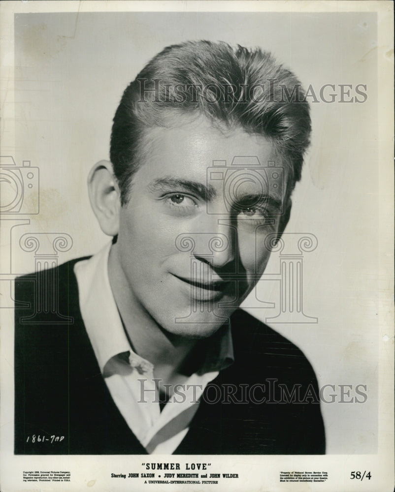 1958 Press Photo Film Summer Love Rod McKuen - Historic Images