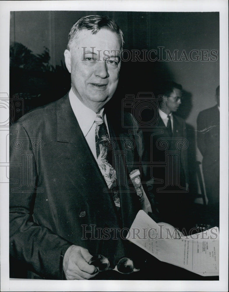 1949 Press Photo Dr.Edward Henderson - Historic Images