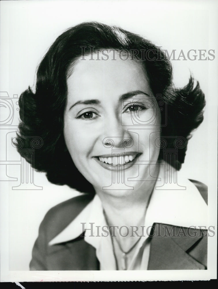 Press Photo Liz Trotta News Correspondent CAMPAIGN '84 - Historic Images