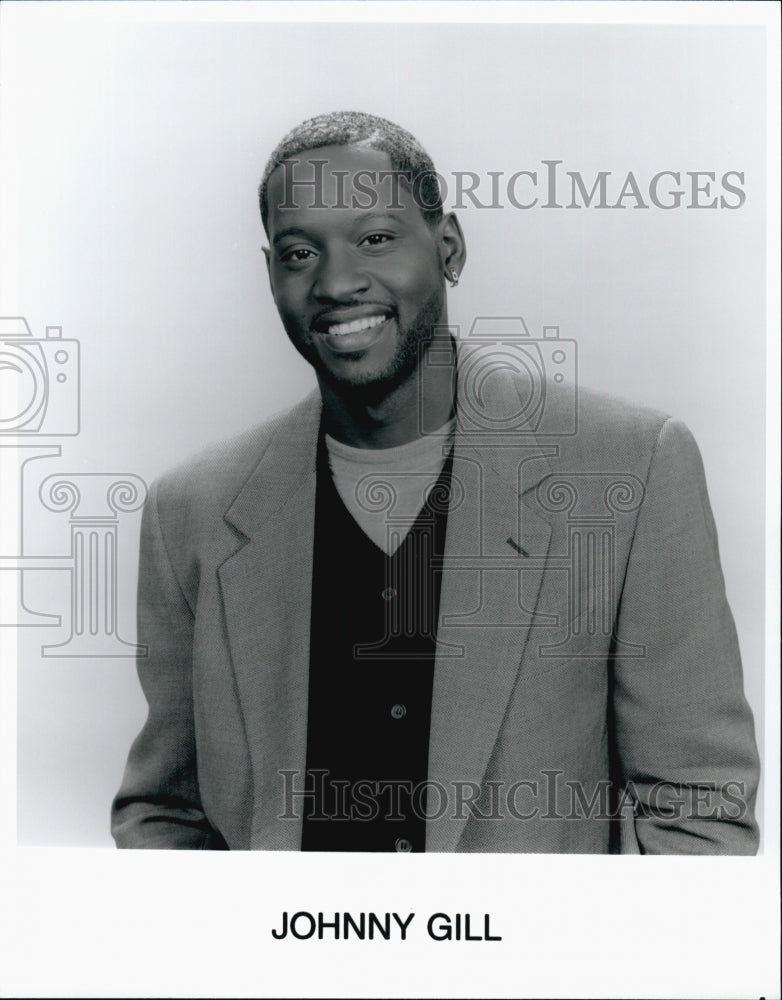 Press Photo Johnny Gill - Historic Images