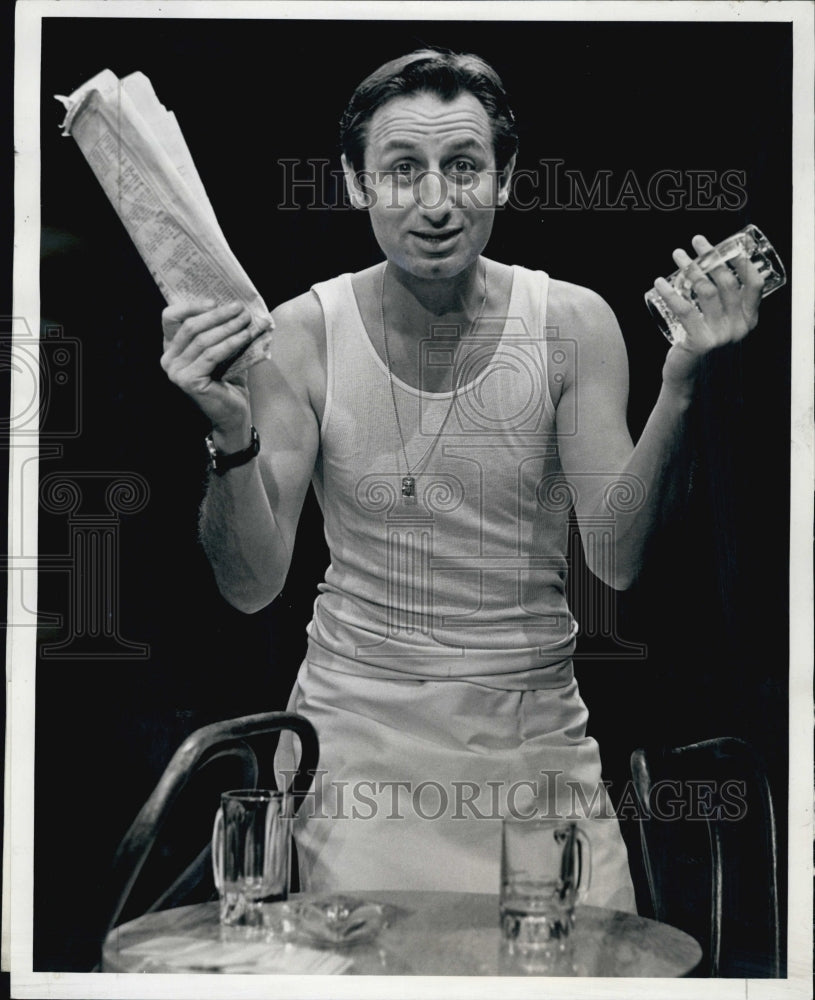 1975 Press Photo Steven Gilborn as Nick in &quot;The Time of Your Life&quot; - Historic Images