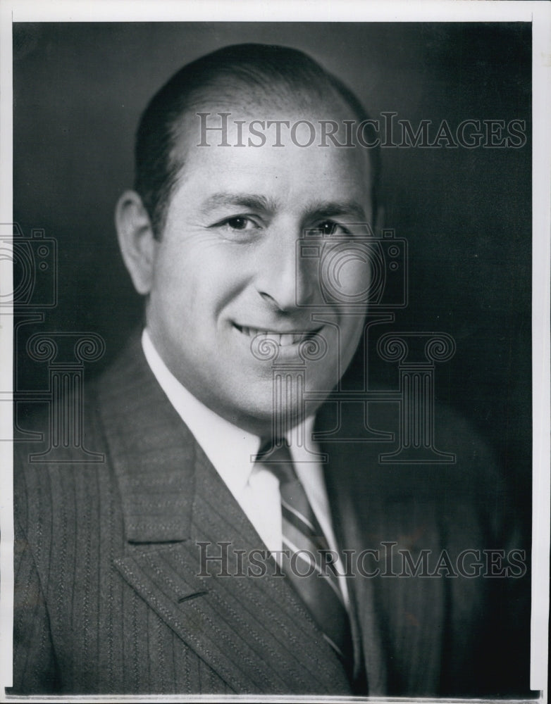 1954 Press Photo A. M. Sonnabend Elected Chairman Of Board For Botany Wills Inc. - Historic Images