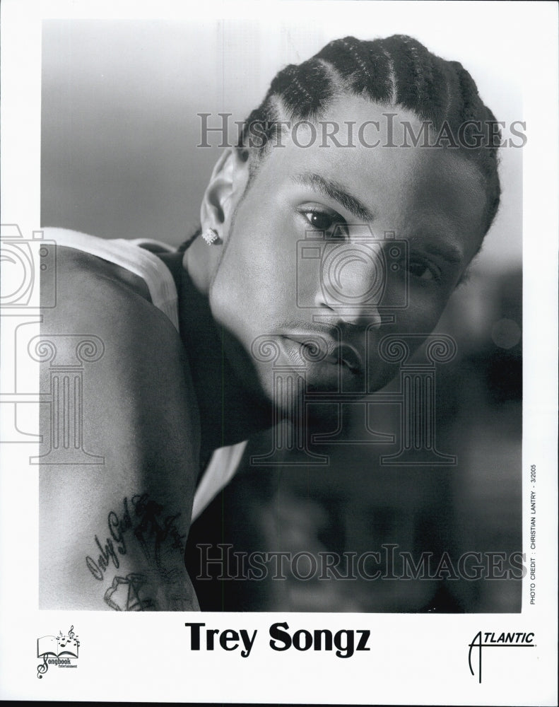 Press Photo Trey Songz American singer-songwriter, rapper. - Historic Images