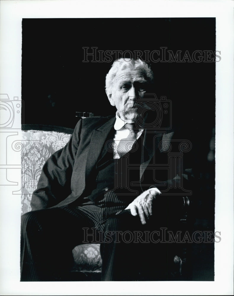 Press Photo James Whitmore in "The Magnificient Yankee" - Historic Images