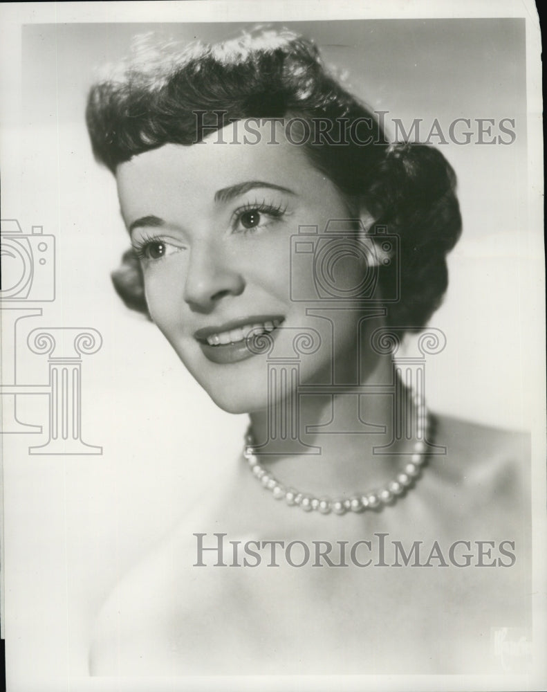 1961 Press Photo Singer actress Gisele MacKenzie - Historic Images