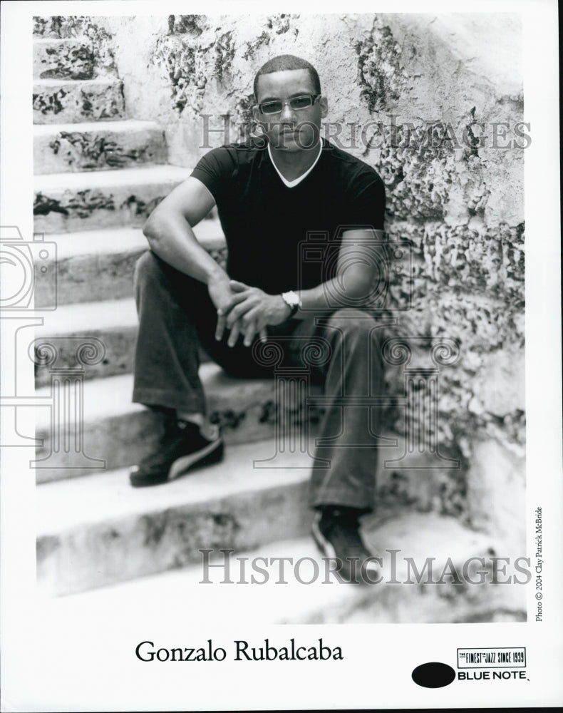 2004 Press Photo Musician Gonzalo Rubalcaba for Blue Note records - Historic Images