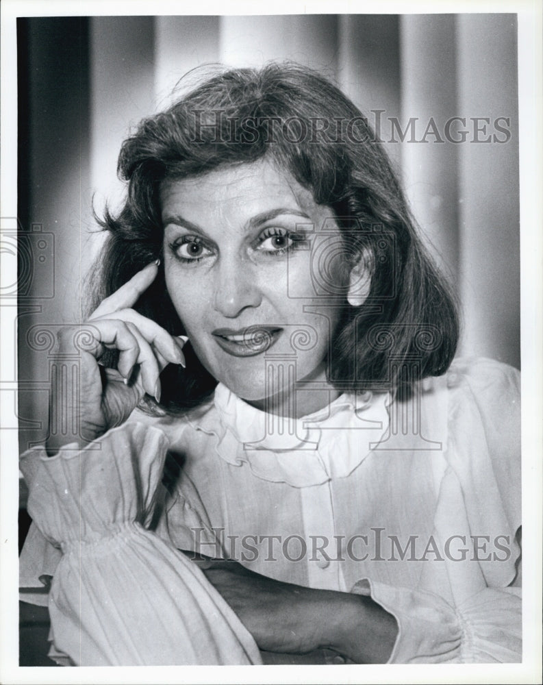 Press Photo Susan Smith At Alfred Fiondacca's - Historic Images