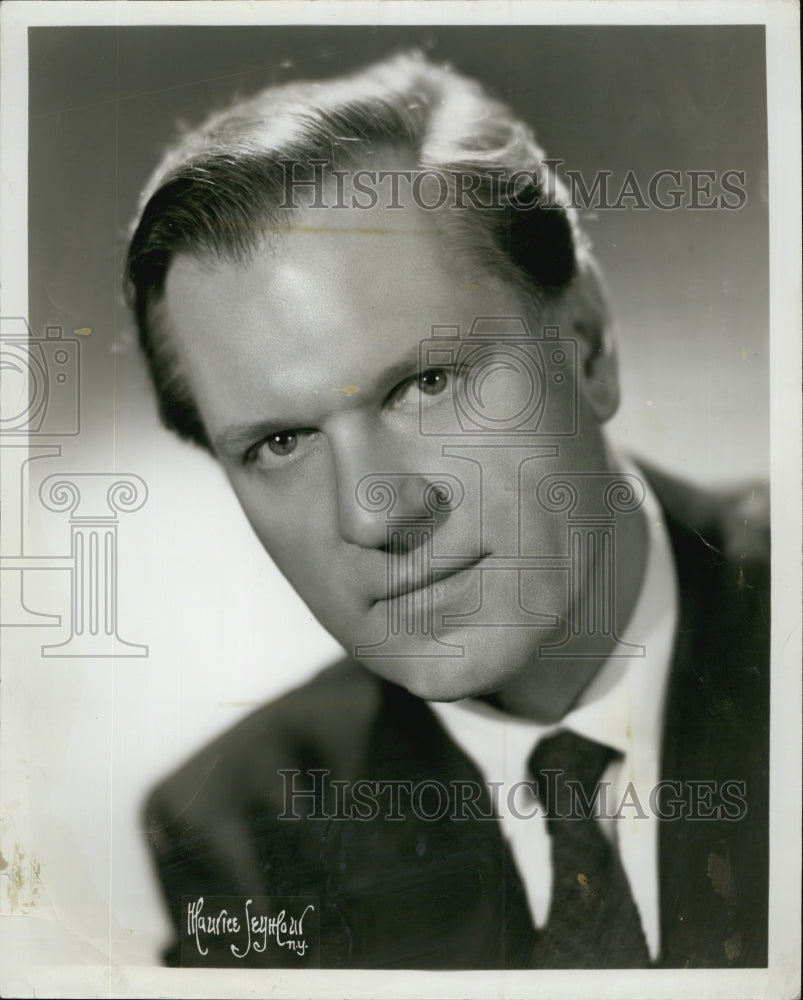 1955 Press Photo Paint Your Wagon Rufus Smith at South Shore Music Circus - Historic Images