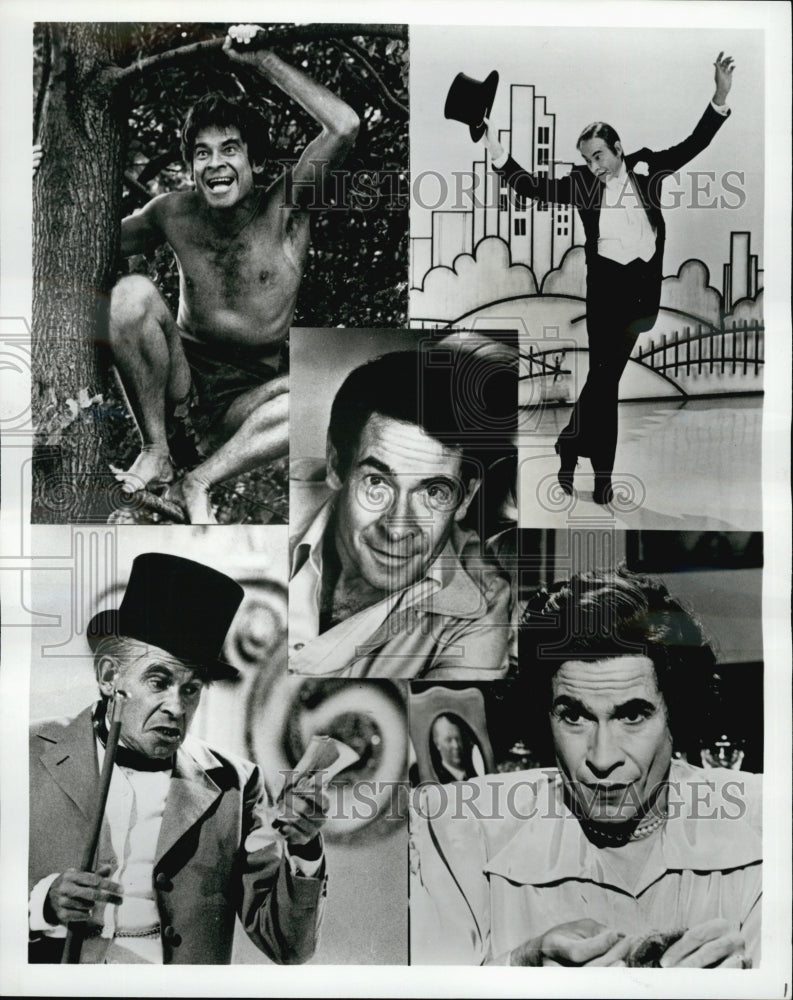 1976 Press Photo Stanley Baxter Mimic on "The Stanley Baxter Big Picture Show" - Historic Images