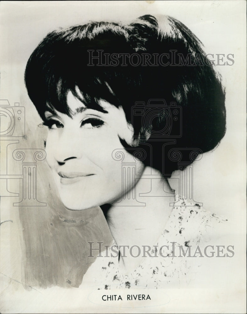 1967 Press Photo Singer, Chita Rivera - Historic Images