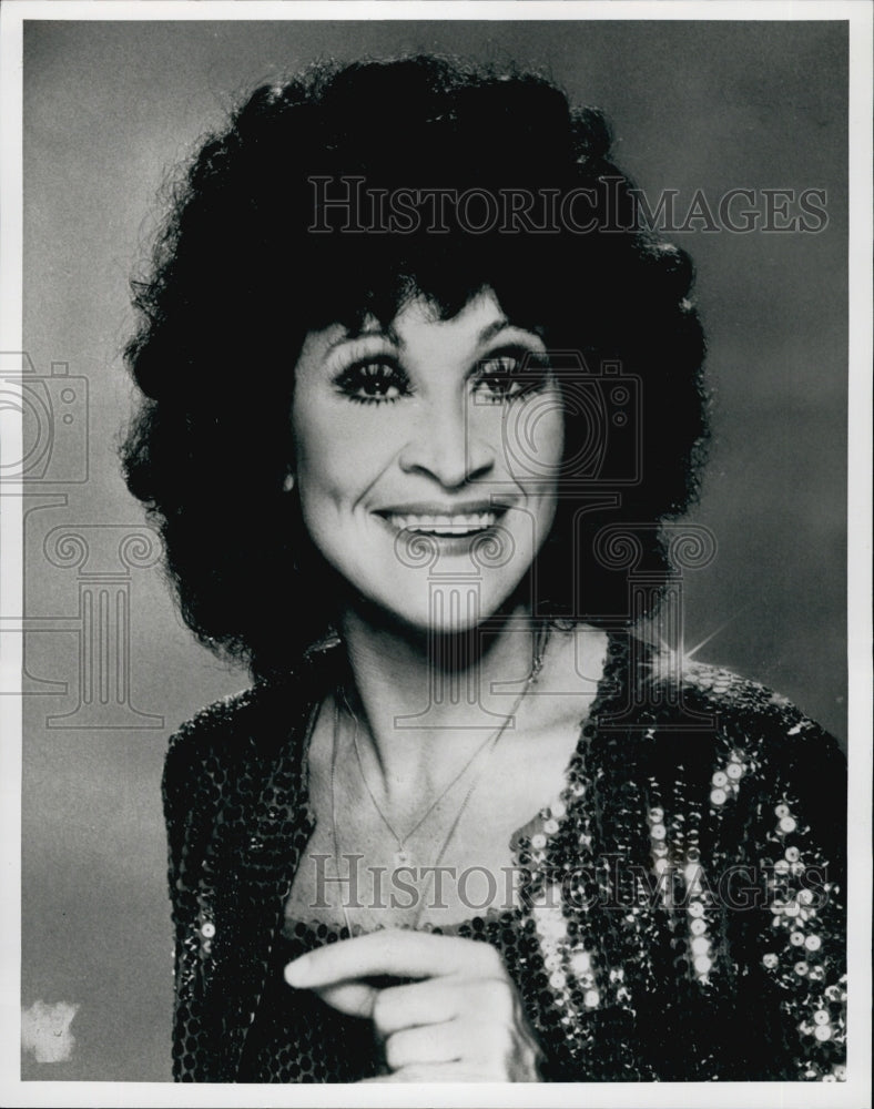 1989 Press Photo Singer/actress Chita Rivera - Historic Images