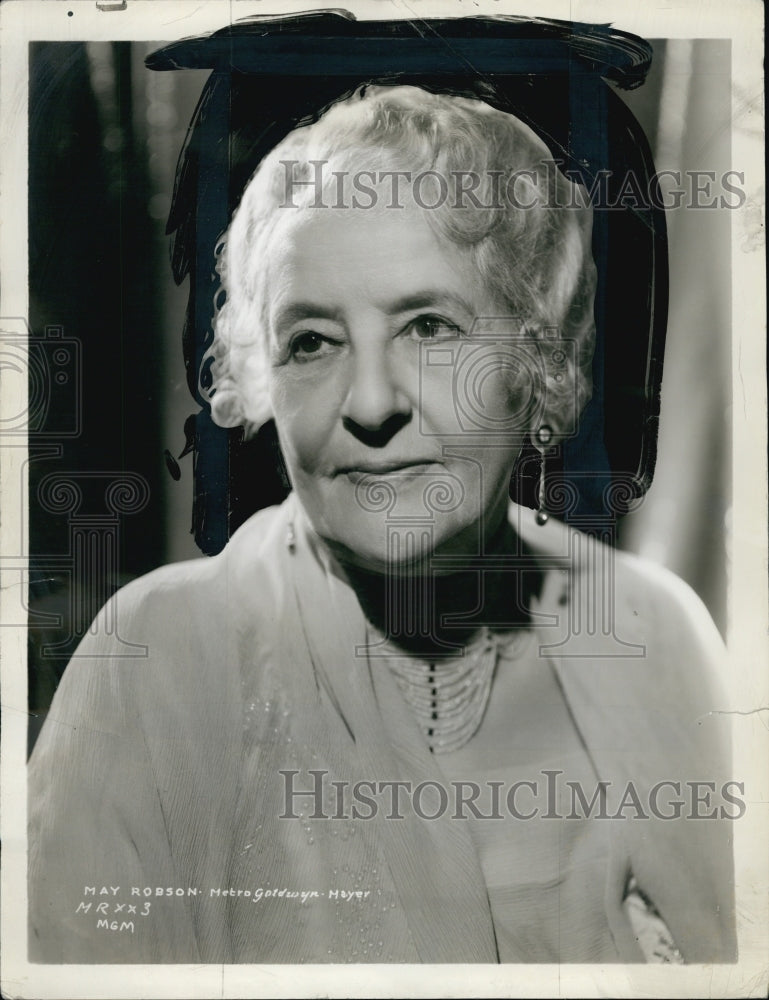 1935 Press Photo May Robson in &quot;Reckless&quot; - Historic Images
