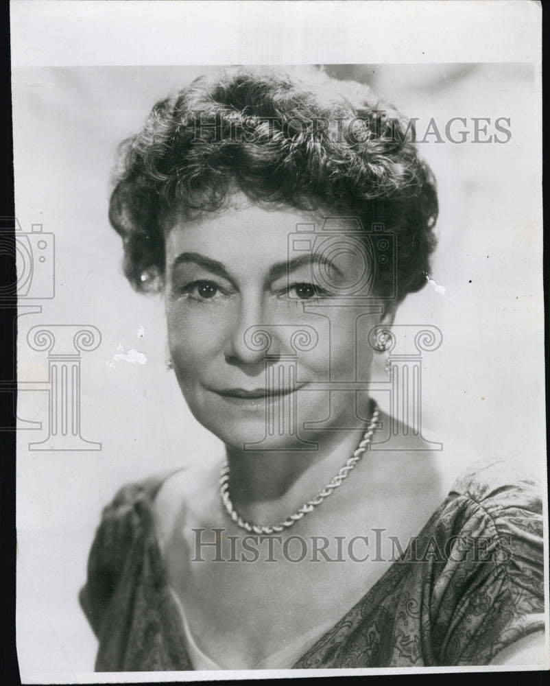 1957 Press Photo Thelma Ritter stars in "New Girl in Town" - Historic Images