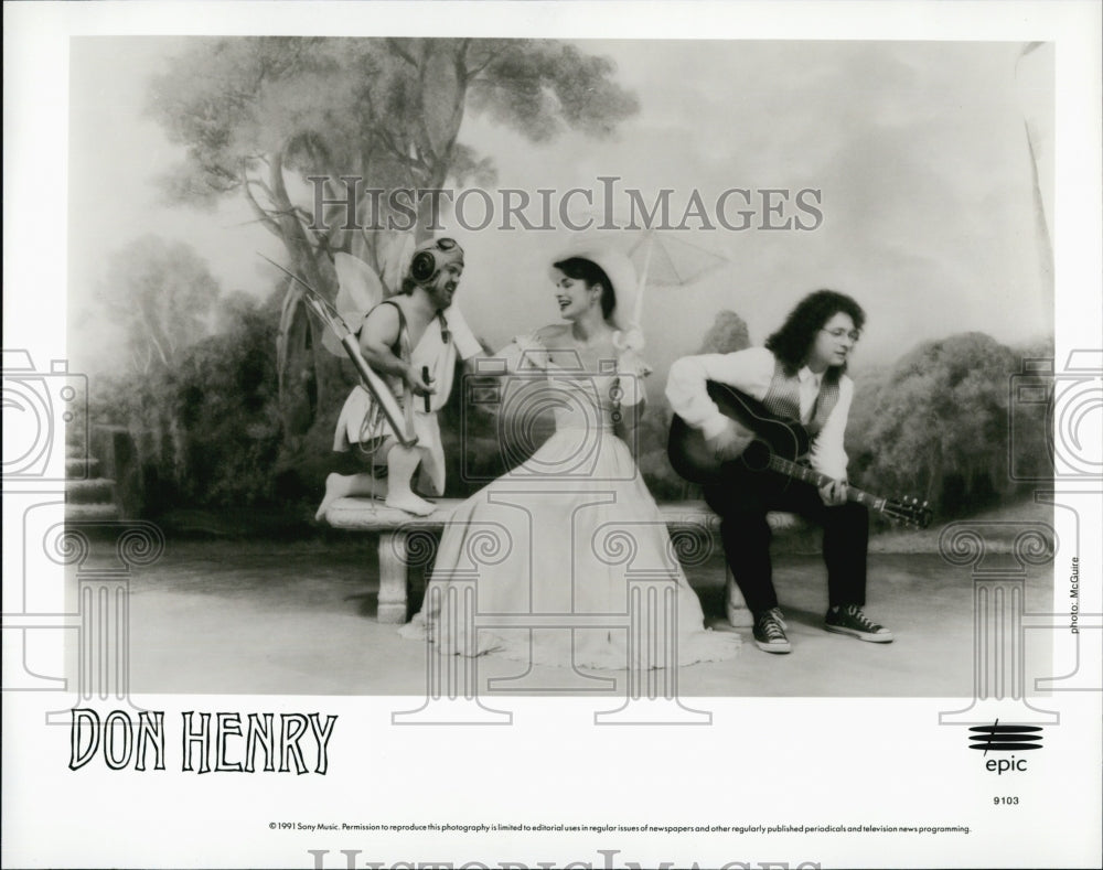 1991 Press Photo Musician Don Henry - Historic Images