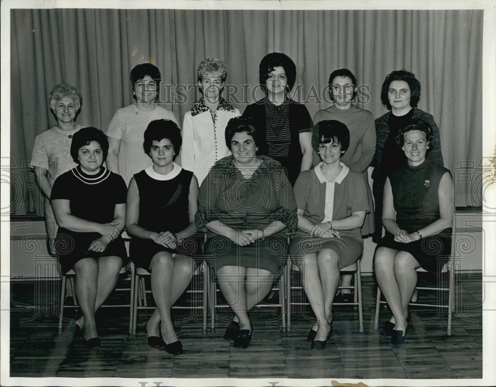 1969 Press Photo Greek Dormition PTA Committee Fashion Show Planned - Historic Images