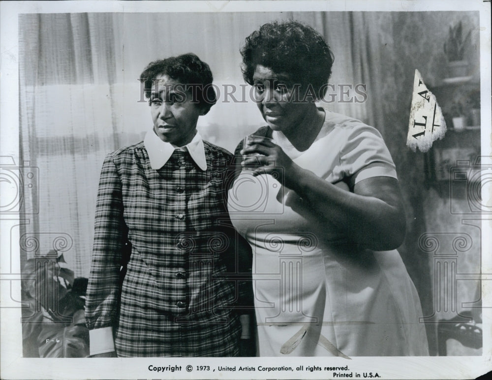 1974 Press Photo Virginia Capers in "Five on the Back Hand Side" - Historic Images