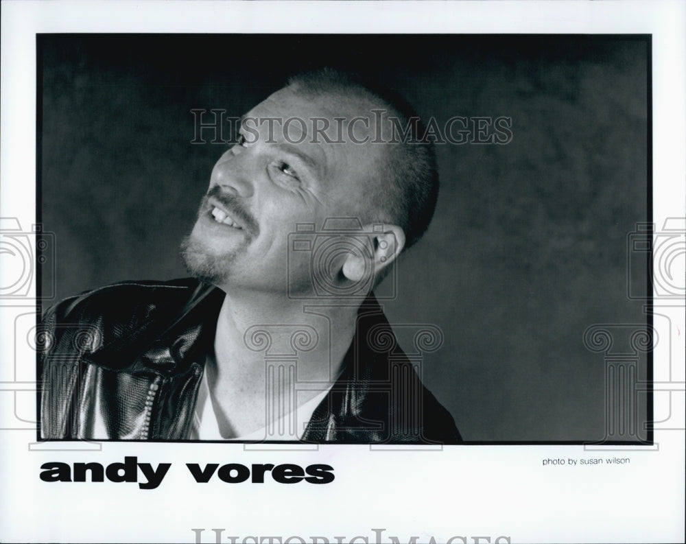 2000 Press Photo Andy Vores Composer of WORLD WHEEL - Historic Images