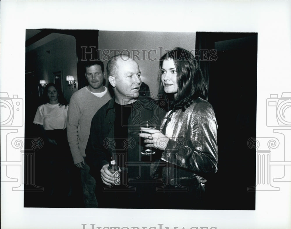 1996 Press Photo Czech Actress Aleksandra Vujcic star of &quot;Broken English&quot; - Historic Images