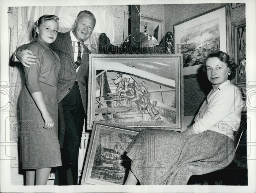 1958 Press Photo Roy Johnson, Vice Pres. of the General Electric Co. - Historic Images