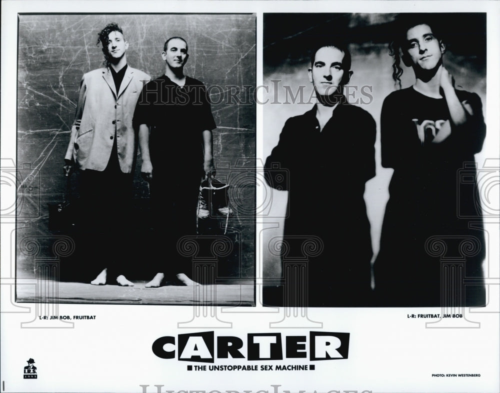 Press Photo Jim Bob Fruitbat CARTER the Ustoppable Sex Machine - Historic Images