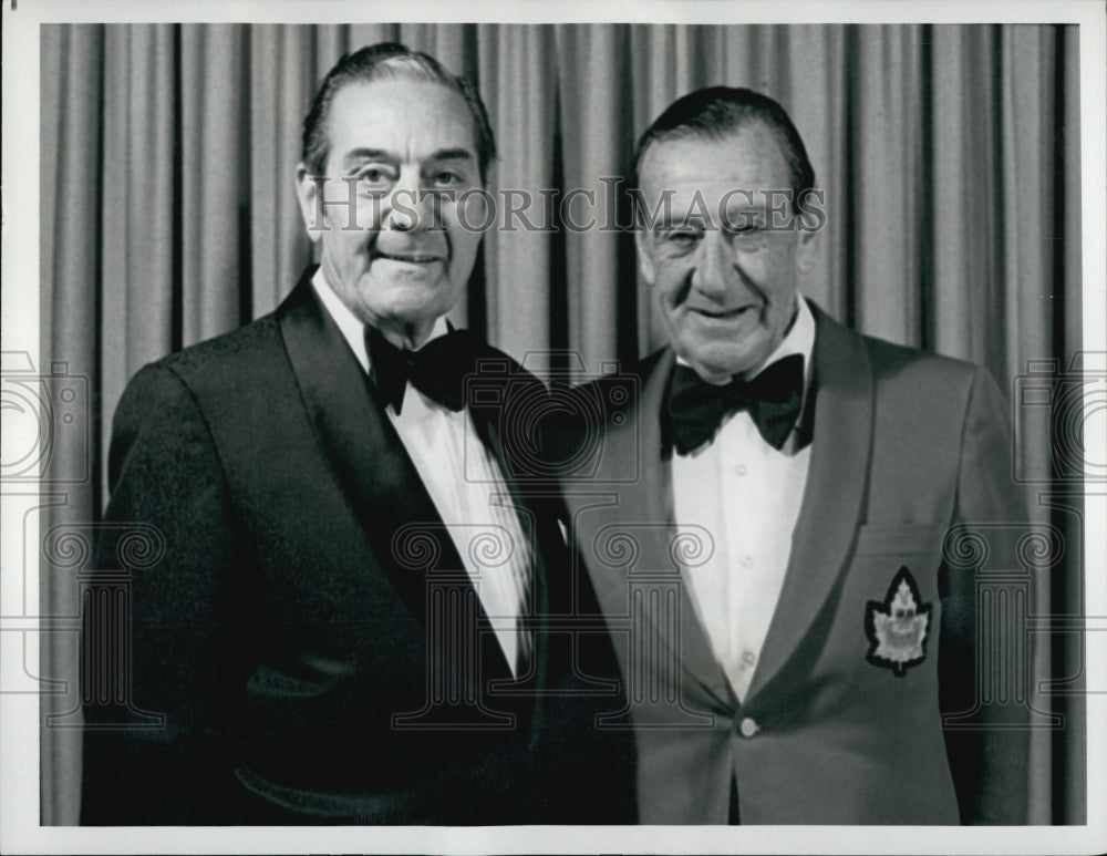 1978 Press Photo Conductor Victor Lombardo &amp; Concert Master Lebert Lombardo - Historic Images