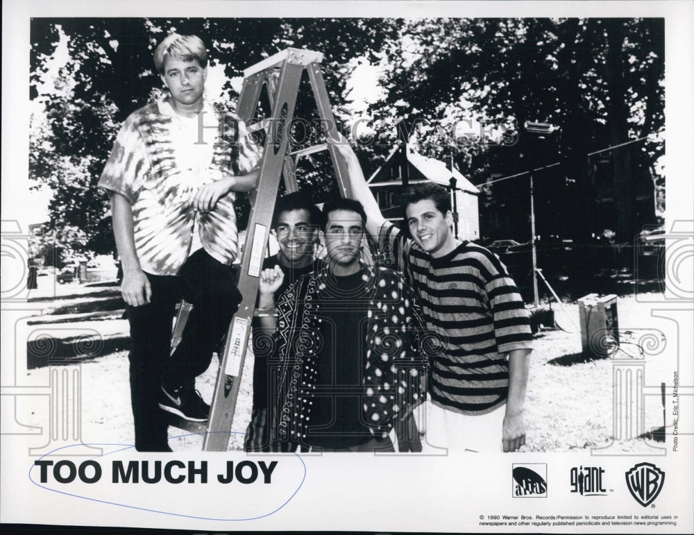 1990 Press Photo Too Much Joy - Historic Images