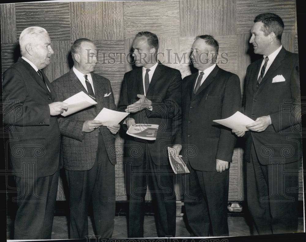 1962 Press Photo FBI Seminar for Police Officers of Maine, N Hampshire & Rhode I - Historic Images
