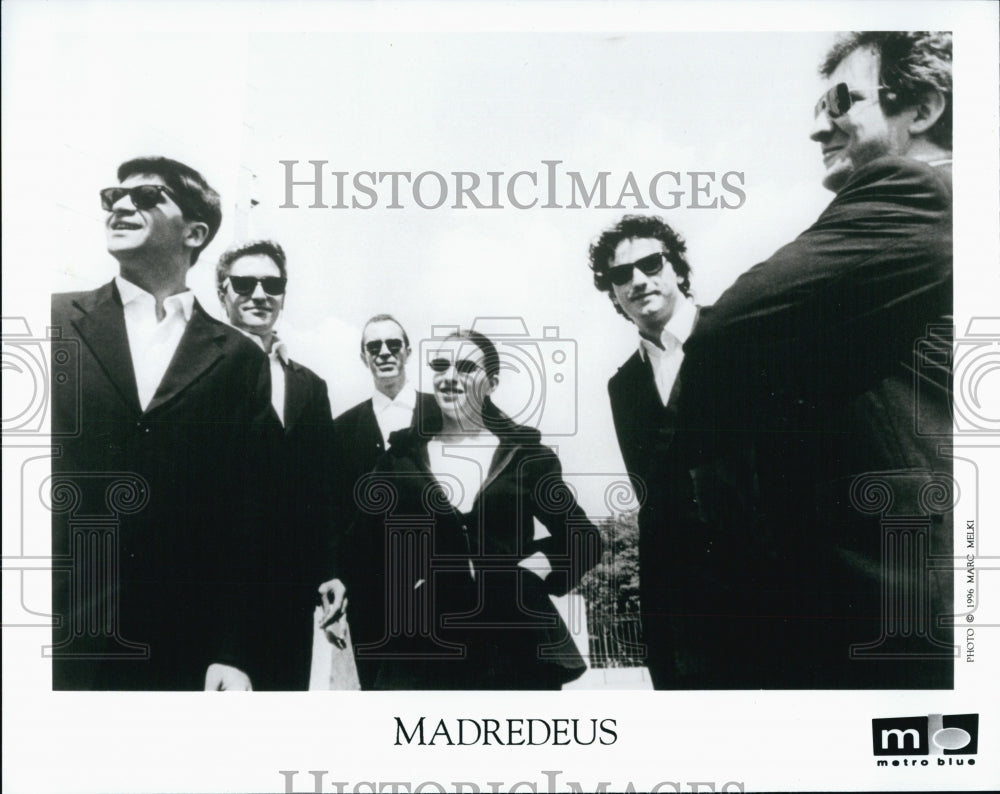1996 Press Photo Band Madredeus on Metro Blue - Historic Images