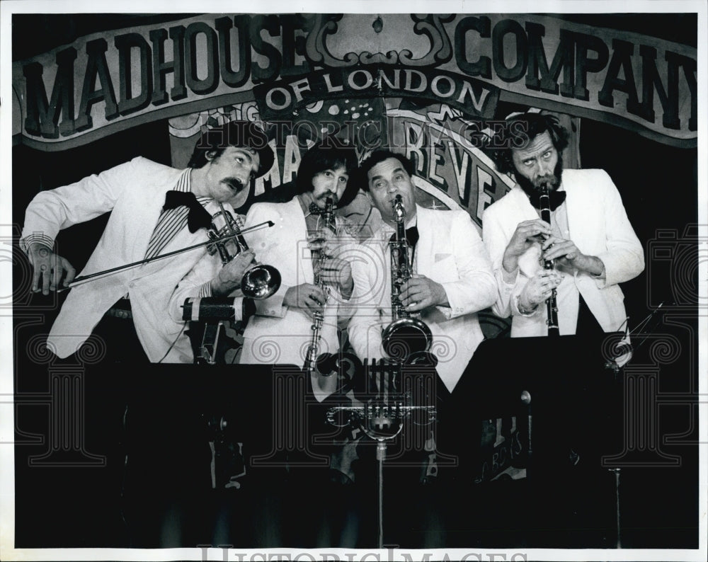 1975 Band, The Madhouse Company performs - Historic Images