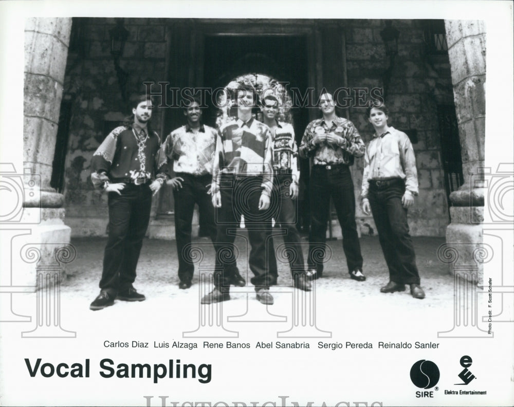 Press Photo Vocal Sampling - Historic Images