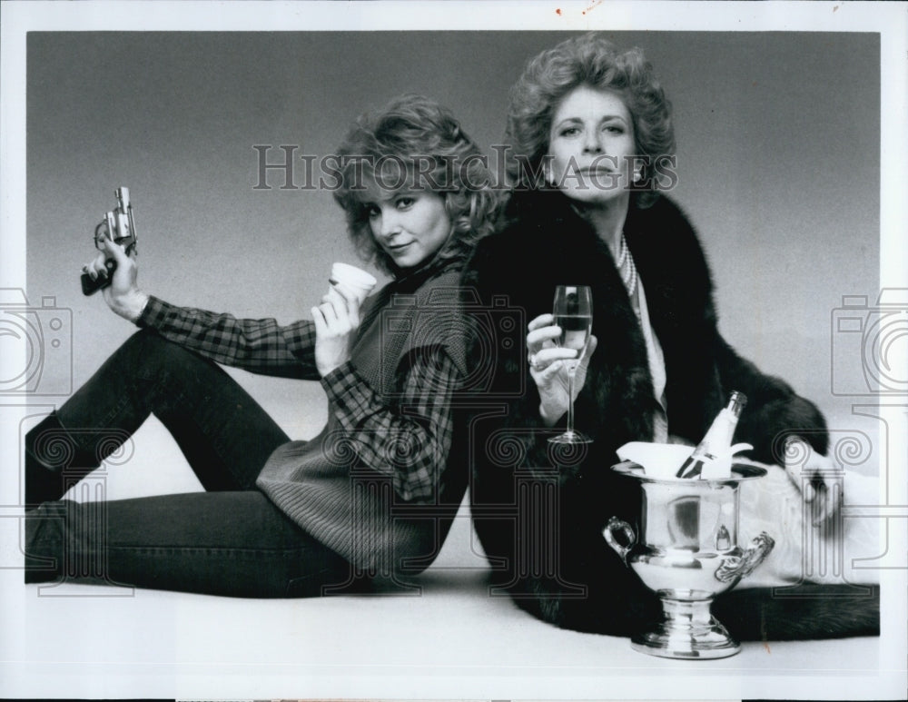 1985 Press Photo Lisa Eilbacher and Holland Taylor &quot;Me and Mom&quot; - Historic Images