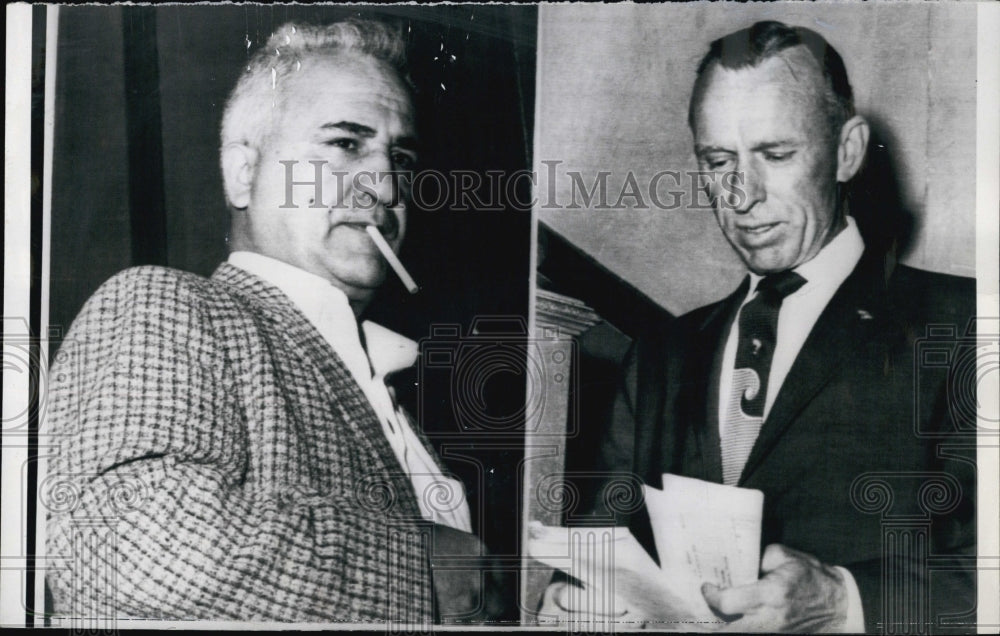 Press Photo John Tedesco and Emery C. Pickern - Historic Images