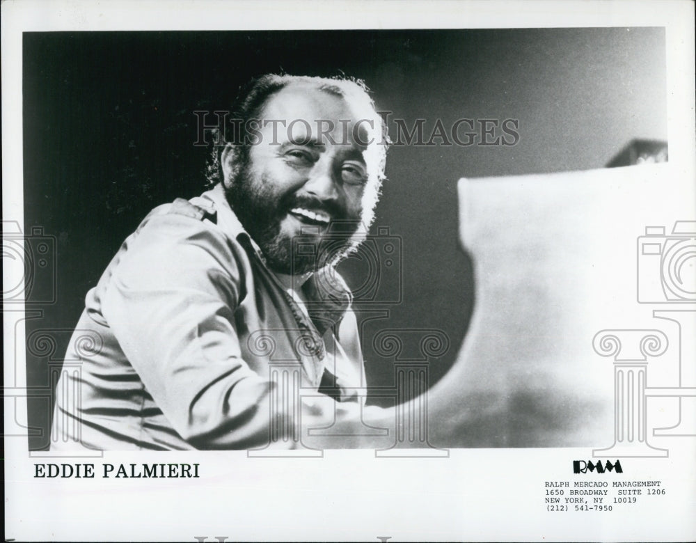 Press Photo Music Performer Eddie Palmiero - Historic Images