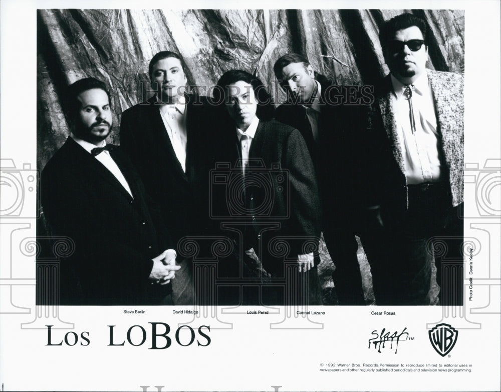 1992 Press Photo Los Lobos - Historic Images