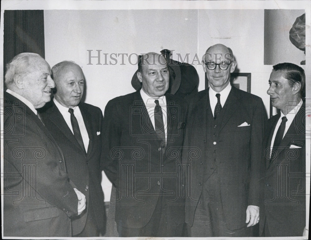 1969 Federal Judges Francis Ford Frank Murry Joseph Lord - Historic Images