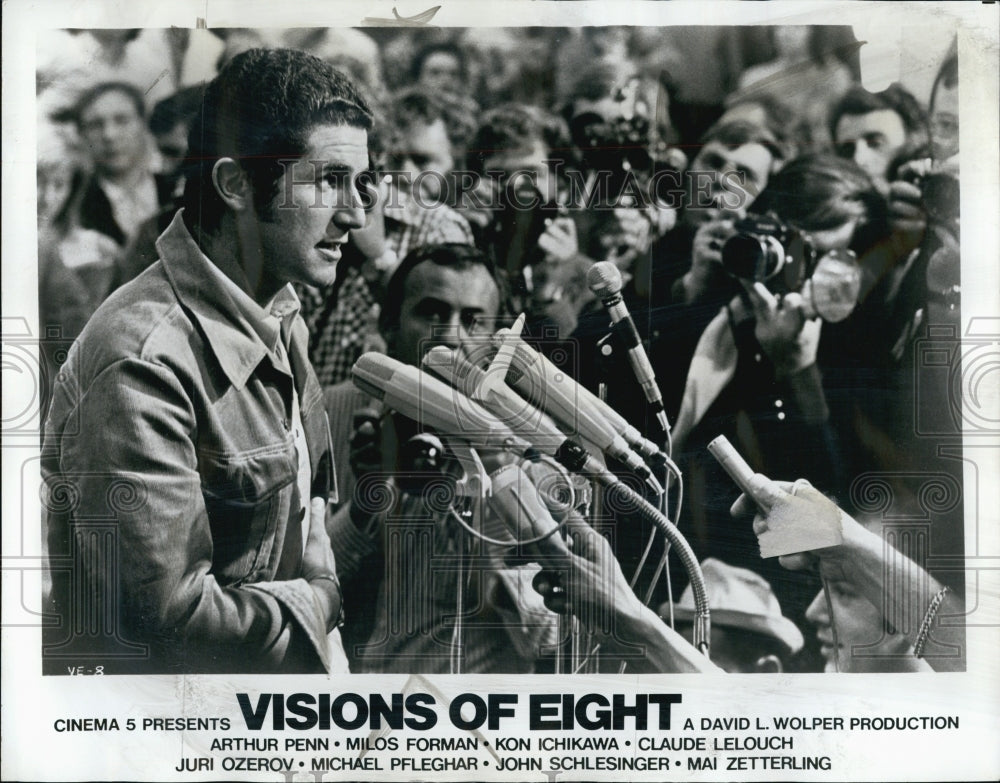 1973 Press Photo French Director Claude LeLouch &quot;Visions of Eight&quot; - Historic Images