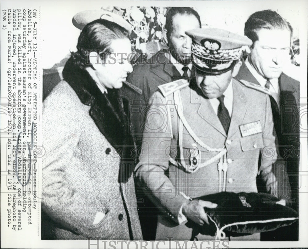 1971 Press Photo General Gharbaoui - Historic Images