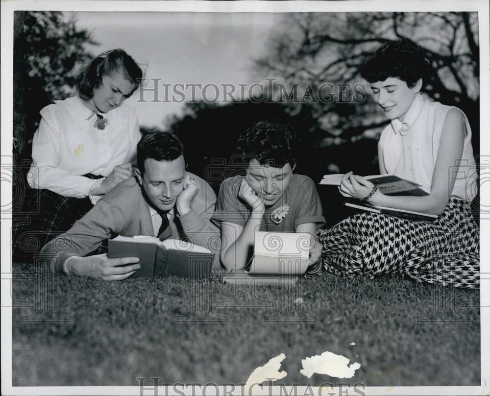 1950 Press Photo Summer School - Historic Images