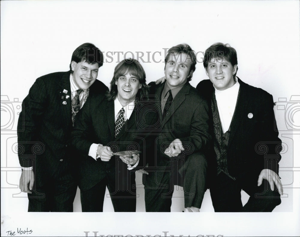 1992 Press Photo Members Of The Group The Vouts - Historic Images