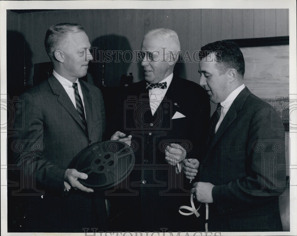 1959 Press Photo Boston Sales Executives Club Cedric Callander/Milton Lord/Frank - Historic Images