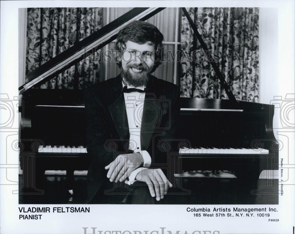 Press Photo Pianist Vladimir Feltsman - Historic Images