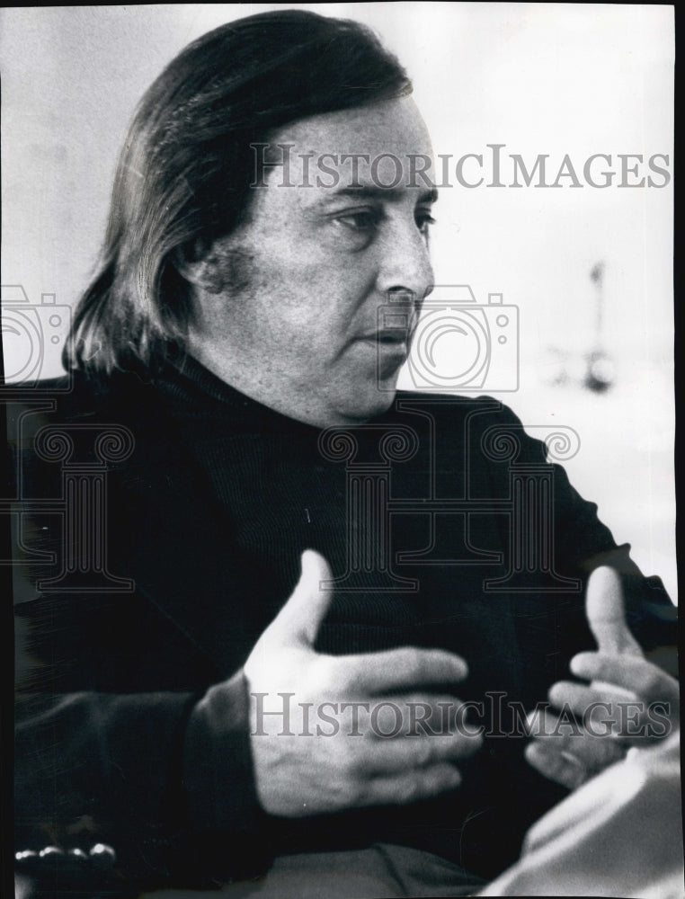 1976 Press Photo Movie Writer ,Producer, Director Paul Mazursky - Historic Images